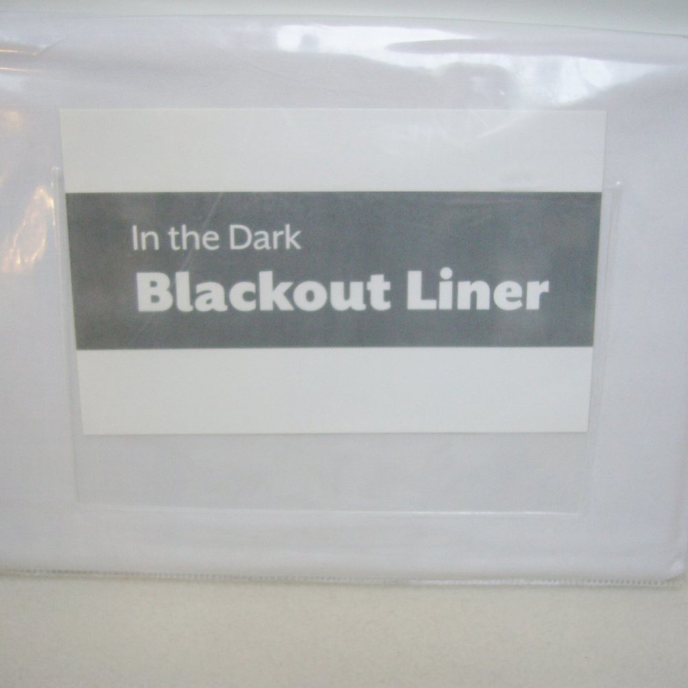 Land of Nod Blackout Curtain Liner Panel 44" x 60"